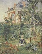 Edouard Manet Un coin du jardin de Bellevue (mk40) painting